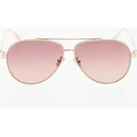 Ochelari de soare Aviator Sunglasses With Gold Finish Frame Femei