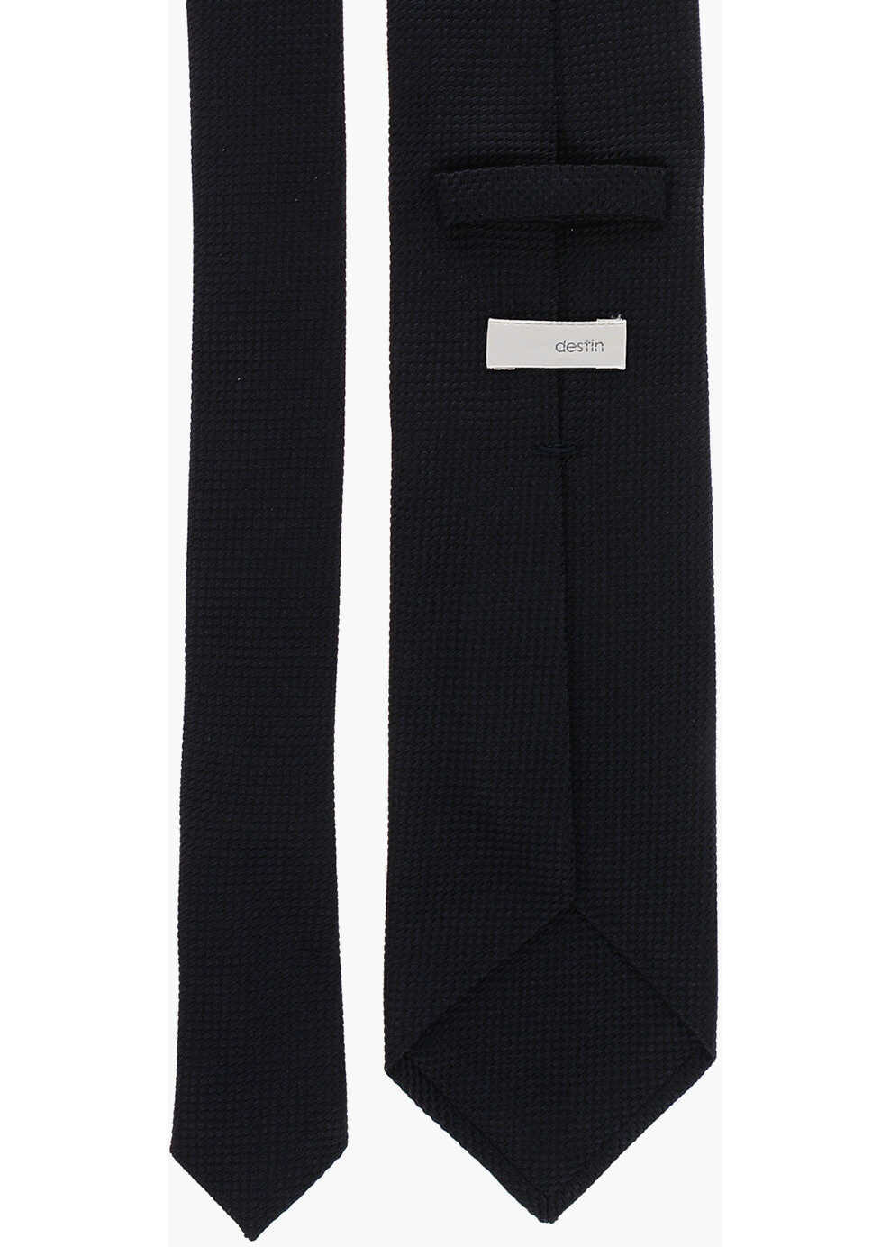 Cravate Destin Jacquard Silk Tie Blue Barbati (BM 19707890) 3