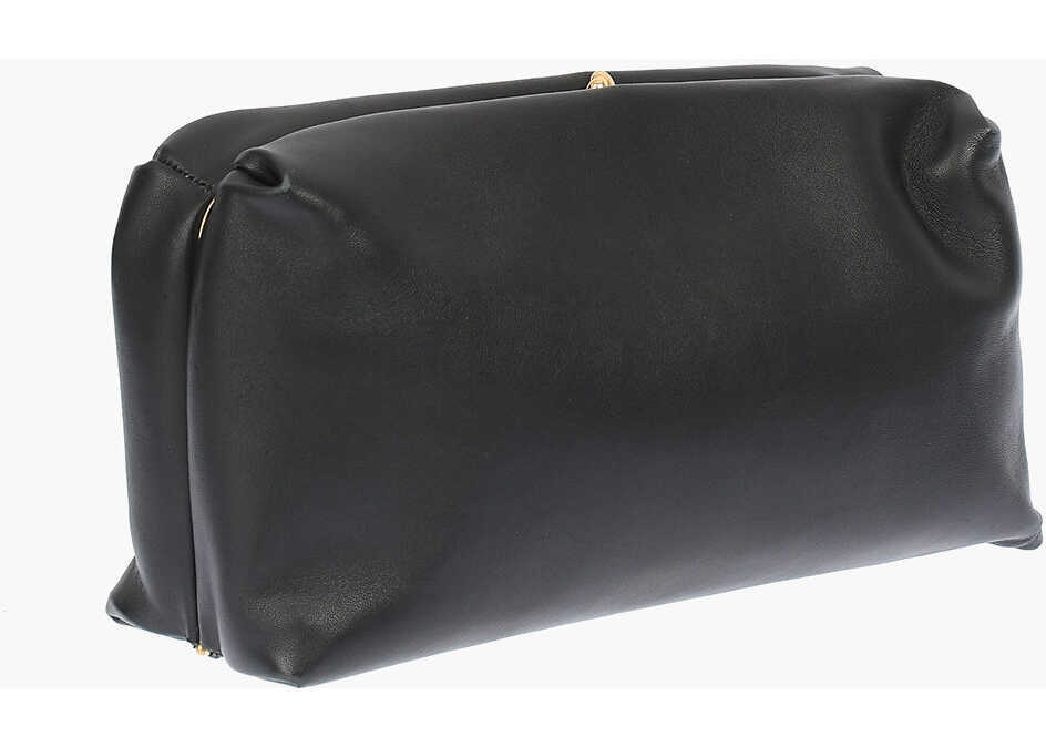 Genti de mana Jil Sander Golden Details Leather Doctor Bag Black Femei (BM 19707896) 2