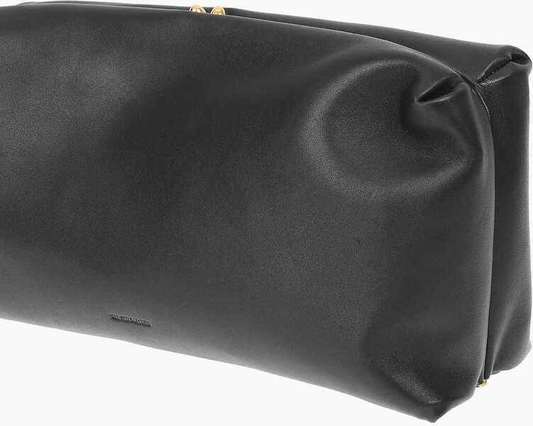 Genti de mana Jil Sander Golden Details Leather Doctor Bag Black Femei (BM 19707896) 3