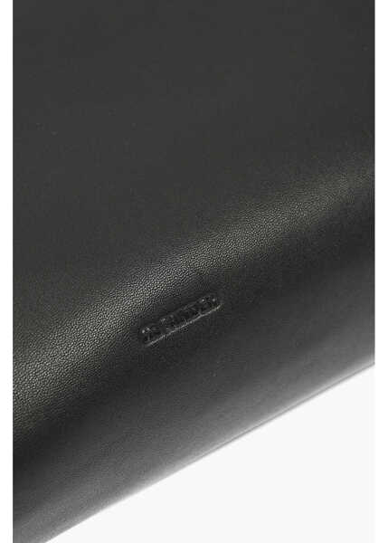 Genti de mana Jil Sander Golden Details Leather Doctor Bag Black Femei (BM 19707896) 4