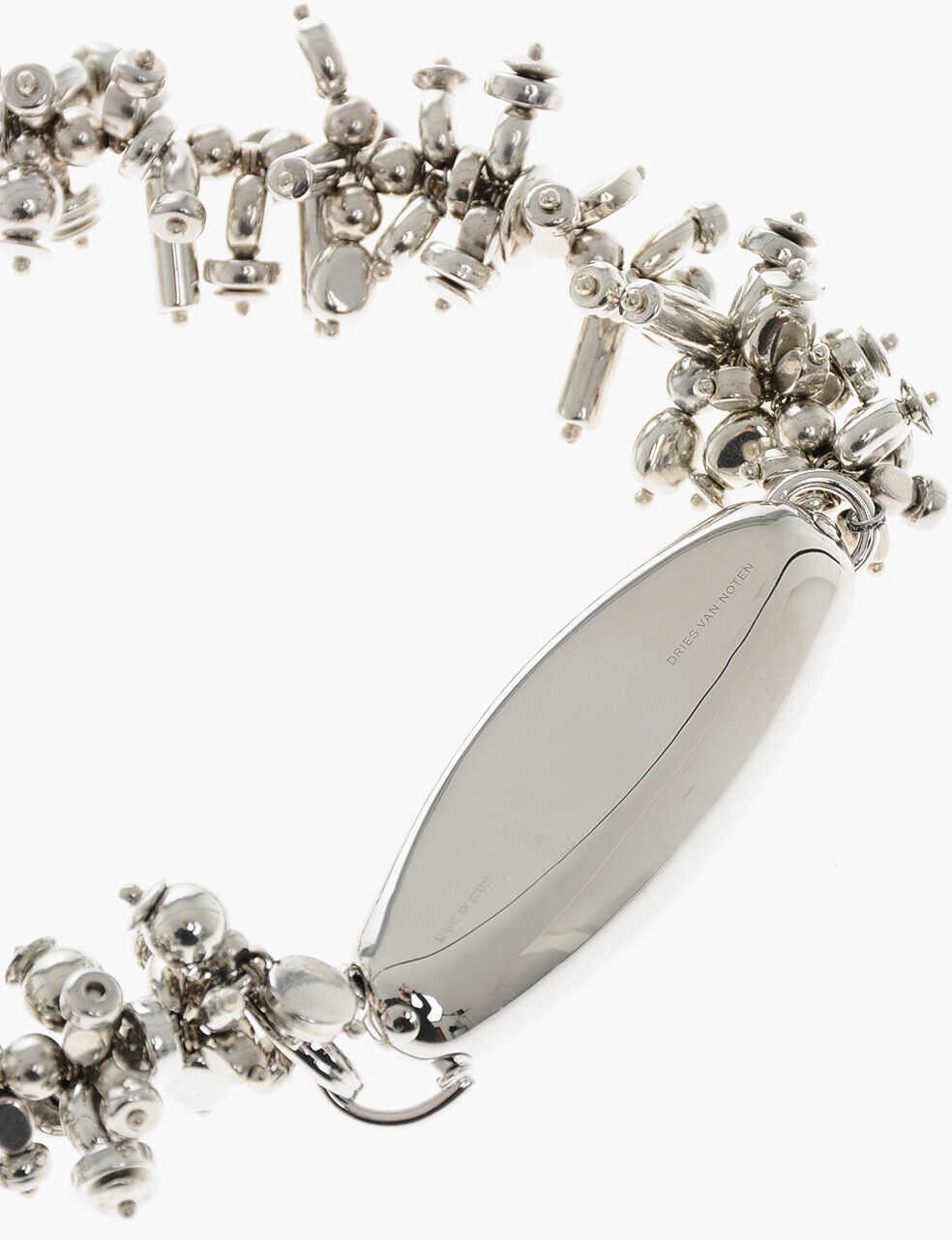 Coliere Dries Van Noten Solid Color Necklace Silver Femei (BM 19707932) 3