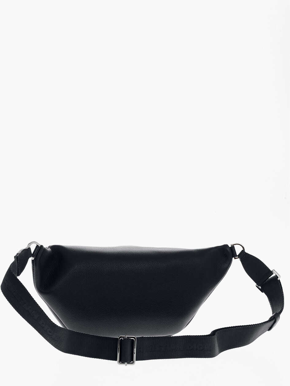 Borsete Dior Hylton Nel Textured Leather Rider2.0 Bum Bag With Contrastin Blue Barbati (BM 19707935) 2