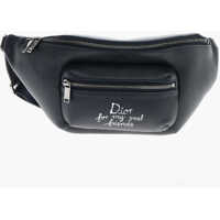 Borsete Hylton Nel Textured Leather Rider2.0 Bum Bag With Contrastin Barbati