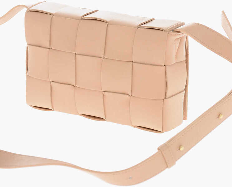 Genti de umar Bottega Veneta Braided Leather Shoulder Bag Brown Femei (BM 19707941) 2