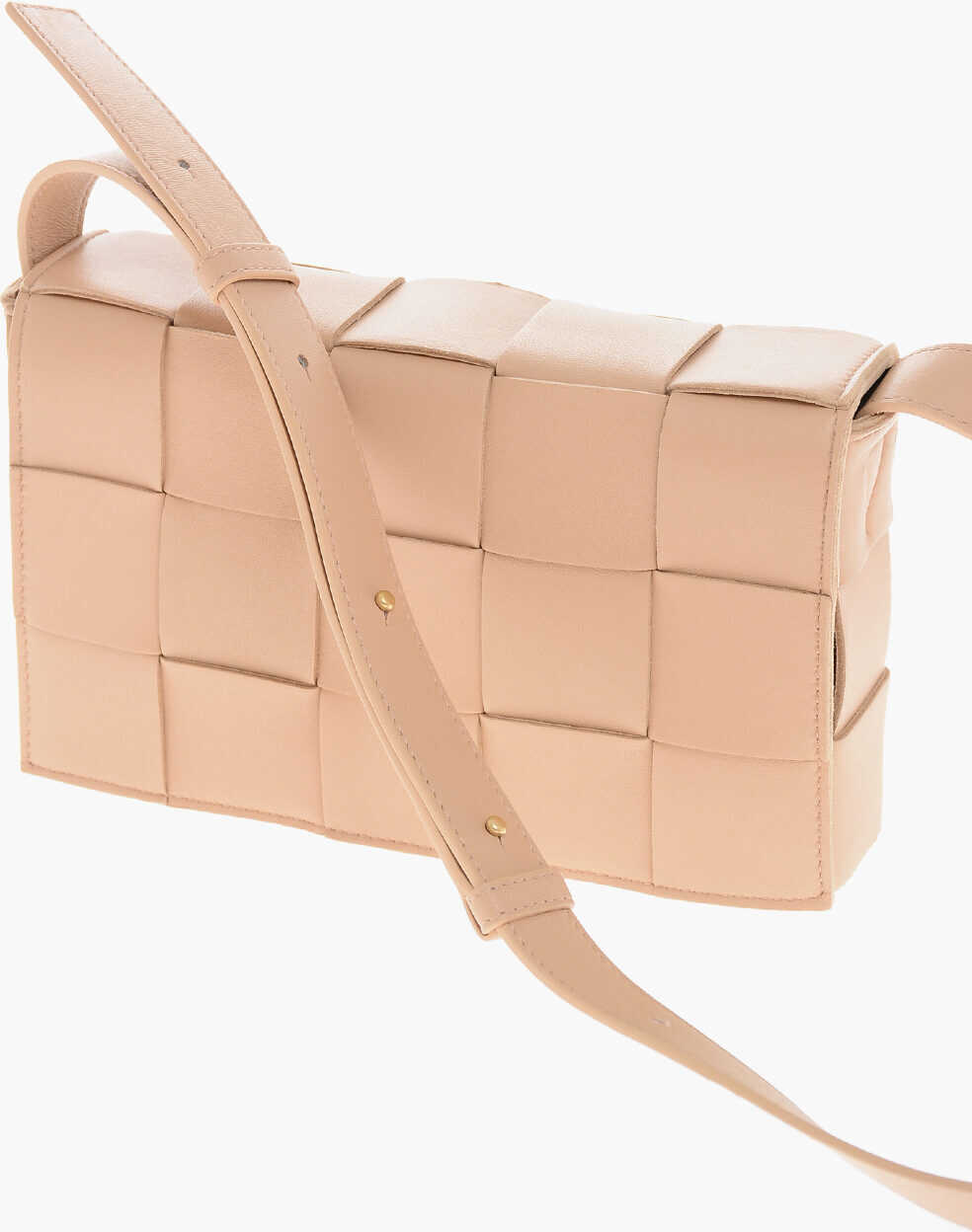 Genti de umar Bottega Veneta Braided Leather Shoulder Bag Brown Femei (BM 19707941) 3