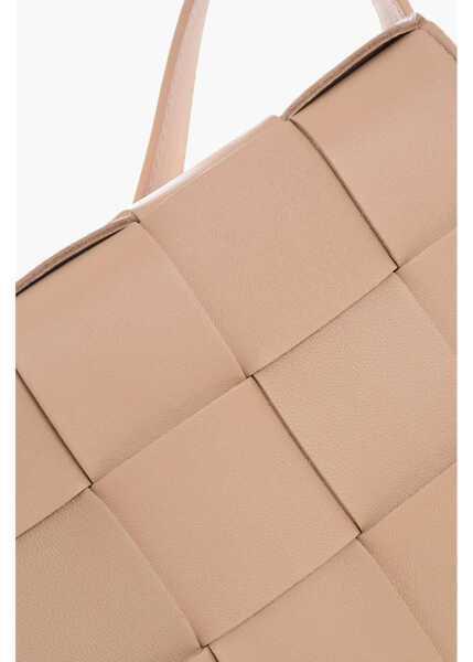 Genti de umar Bottega Veneta Braided Leather Shoulder Bag Brown Femei (BM 19707941) 4