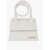 JACQUEMUS Canvas Le Chiquito Handbag With Removable Shoulder Strap Beige