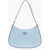 Prada Patent Leather Hobo Bag Light Blue