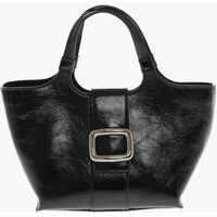 Genti de mana Patent Leather Mini Bag Femei