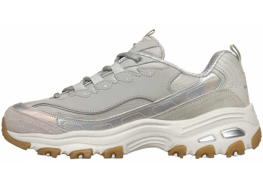 Sneakers SKECHERS DLites Dazzling Shine 150556-GRY Gray Grey Femei (BM 19708028) 3