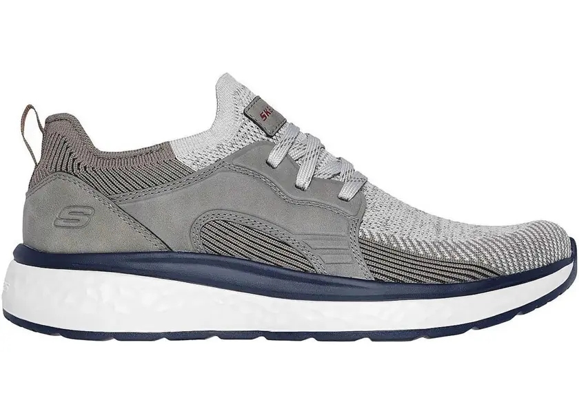 Sneakers SKECHERS Lancer-Dalton Taupe/Multi Grey Barbati (BM 19708037) 4