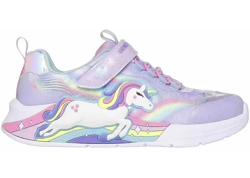 Sneakers SKECHERS S Lights - Unicorn Chaser Lavender/Multi Purple Fete (BM 19708040) 4