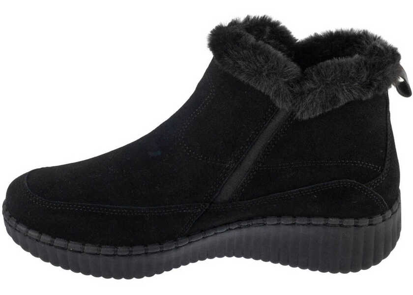 Cizme de iarna SKECHERS Wilshire Blvd - Fresh Zip Black Black Femei (BM 19708052) 4