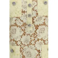 Rochii Self-Portrait Dama - Rochii Self-Portrait Fine lace mini Dress YELLOW Femei (BM 19708073) - B-mall.ro