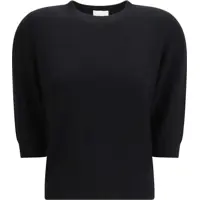 Pulovere Crew-neck Sweater with three-quarter sleeves Femei