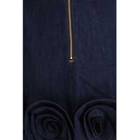 Rochii Self-Portrait Dama - Rochii Self-Portrait Denim 3d Flower mini Dress BLUE Femei (BM 19708091) - B-mall.ro