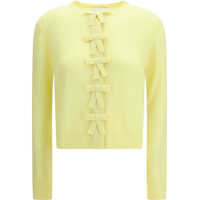 Pulovere casual Cashmere Sweater with decorative ties Femei