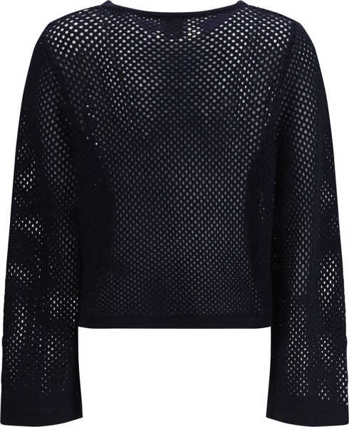 Pulovere casual Allude perforated boatneck Jumper 14 Femei (BM 19708097) 2