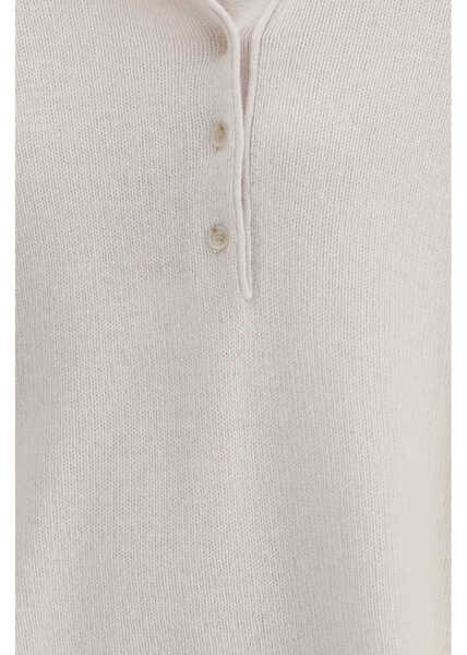 Tricouri Polo Allude Short-sleeve polo neck Sweater 4080 Femei (BM 19708103) 3