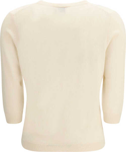 Pulovere Allude Crew-neck Sweater with three-quarter sleeves 41 Femei (BM 19708115) 2