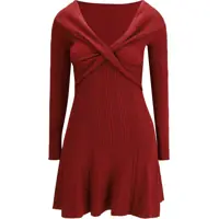 Rochii Viscose knit mini Dress Femei