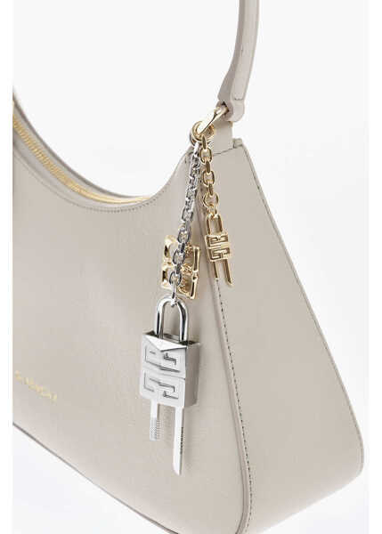 Genti de umar Givenchy Leathe Lucky Mini Hobo Bag Beige Femei (BM 19708160) 2
