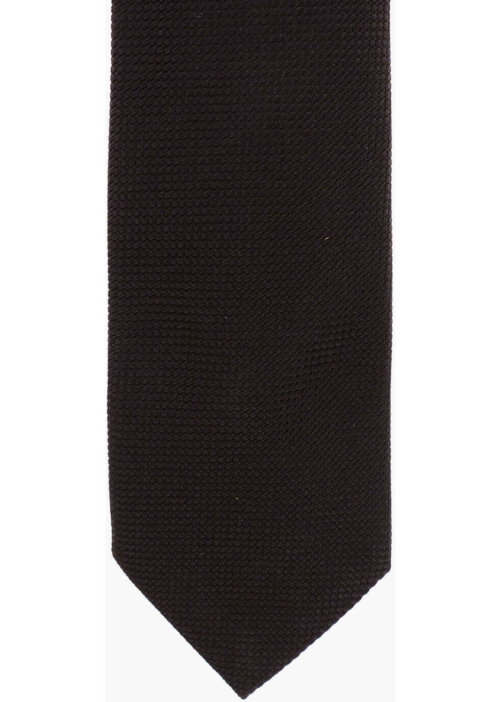 Cravate Destin Jacquard Silk Tie Brown Barbati (BM 19708184) 2