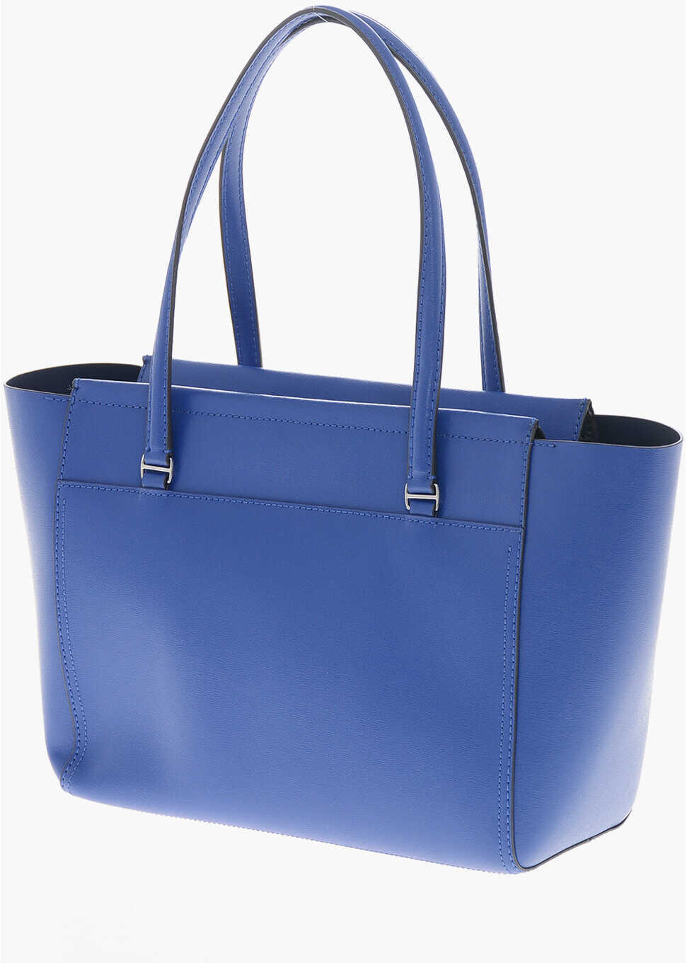 Genti de mana Tory Burch Eco-Leather Tote Bag With Double Handle Blue Femei (BM 19708190) 2