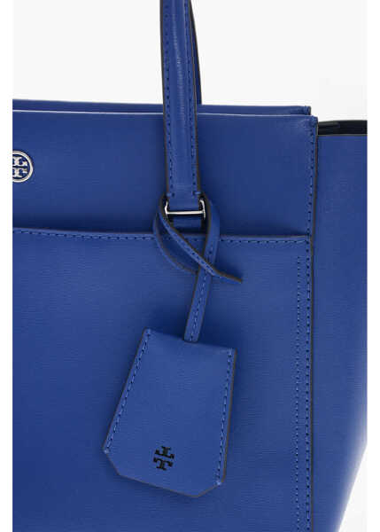 Genti de mana Tory Burch Eco-Leather Tote Bag With Double Handle Blue Femei (BM 19708190) 4