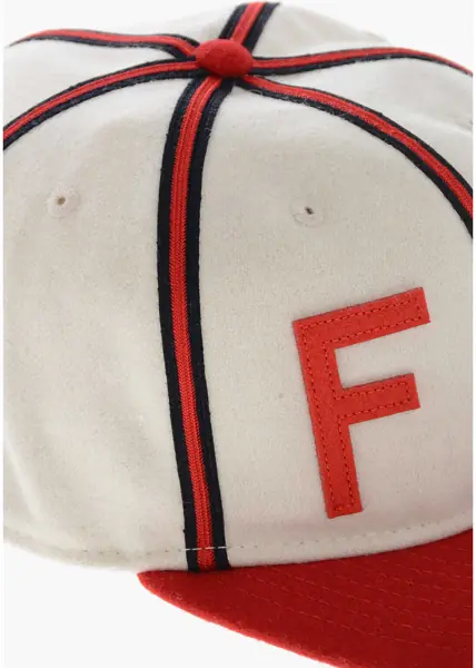 Caciuli FEAR OF GOD Seventh Collection New Era Wool Blend 9Fifty Cap With Emboss Red Fete (BM 19708196) 2
