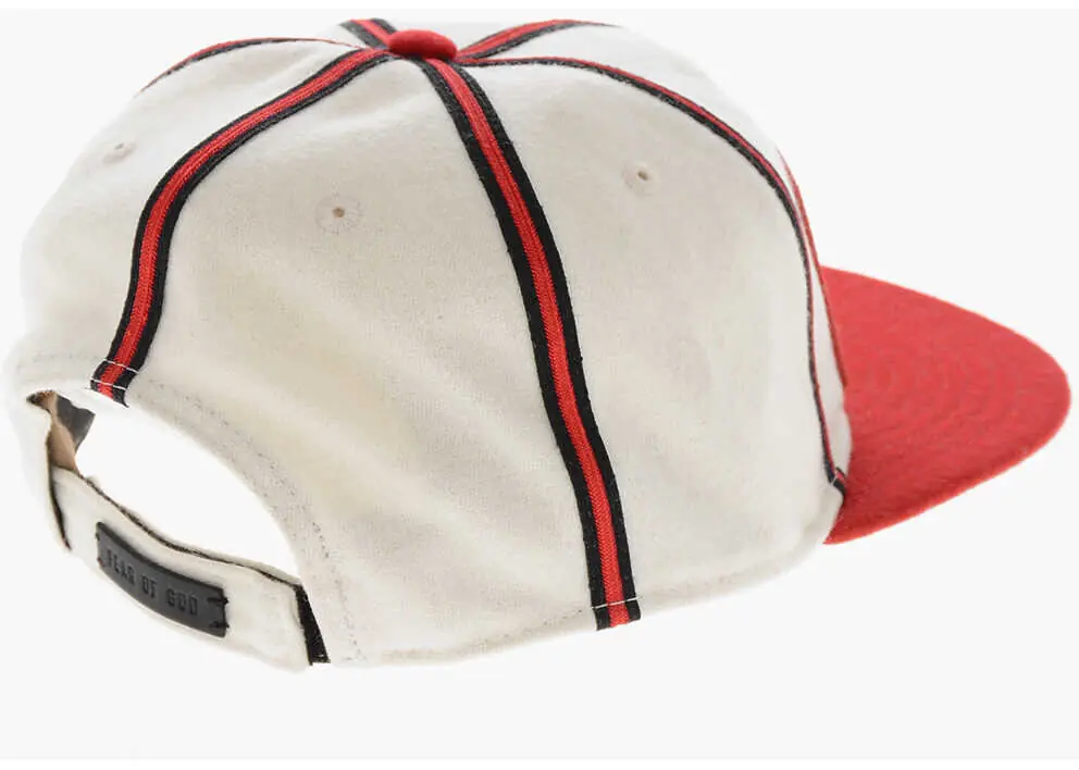 Caciuli FEAR OF GOD Seventh Collection New Era Wool Blend 9Fifty Cap With Emboss Red Fete (BM 19708196) 3