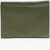 IL BISONTE Textured Leather Wallet With Zip Green