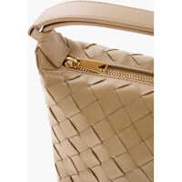 Genti de mana Bottega Veneta Dama - Genti de mana Bottega Veneta Braided Leather Mini Handbag Brown Femei (BM 19708211) - B-mall.ro