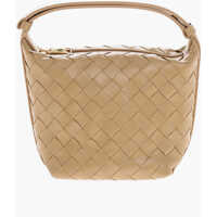 Genti de mana Braided Leather Mini Handbag Femei