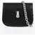 Amato Daniele Leather Cacciatora Bag With Chain Strap Black
