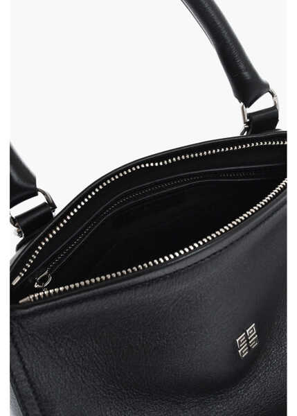 Genti de umar Givenchy Textured Leather Pandora Bag With Silver Effect Logo Black Femei (BM 19708229) 4