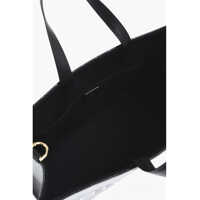 Genti de mana Givenchy Dama - Genti de mana Givenchy Logoed Leather Tote Bag Black Femei (BM 19708235) - B-mall.ro