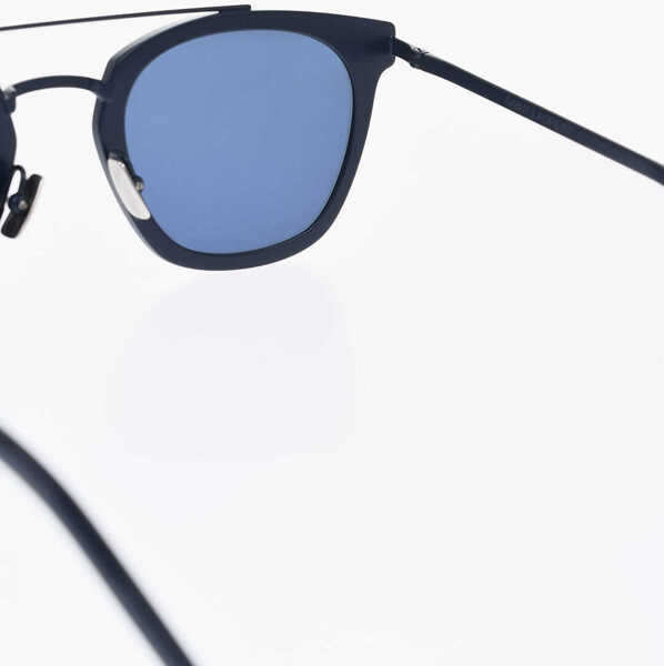 Ochelari de soare Saint Laurent Sunglasses Crafted With A Metal Frame And A Sleek Double Bri Blue Barbati (BM 19708241) 3