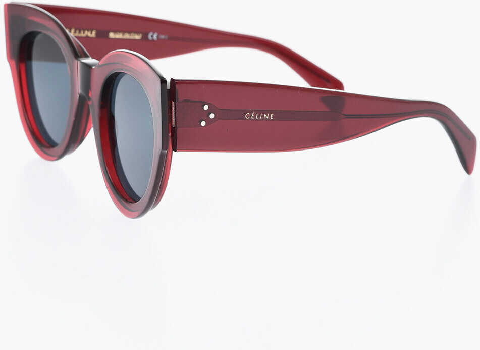 Ochelari de soare Cline Solid Color Cat-Eye Sunglasses Red Femei (BM 19708247) 2