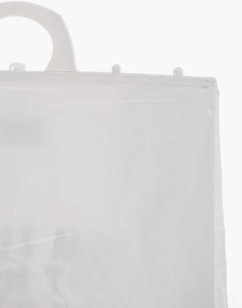 Genti de mana Maison Margiela Mm6 Nylon There Is More Shopping Bag White Femei (BM 19708349) 3