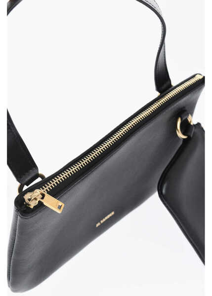 Genti de mana Jil Sander Leather Mini Handbag Black Femei (BM 19708355) 3