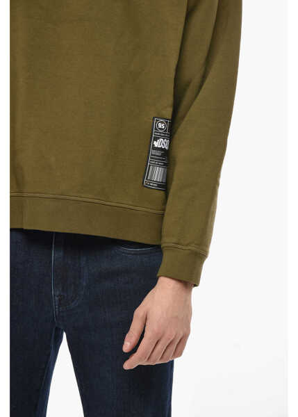 Bluze de trening DSQUARED2 Relax Fit Cotton Hoodie Green Barbati (BM 19708364) 3