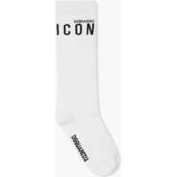 Sosete Icon Long Socks With Contrasting Monogram Fete