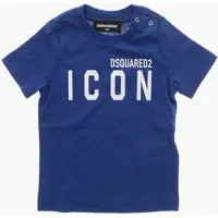 Tricouri Crew Neck Icon T-Shirt With Printed Logo Baieti