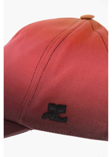 Sepci COURRGES Degrad Canvas Baseball Cap Burgundy Femei (BM 19708409) 2