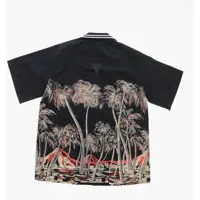 Camasi pentru Fete - Camasi casual N21 Kids Cotton Palmas Shirt With Knitted Collar Blue Fete (BM 19708418) - B-mall.ro