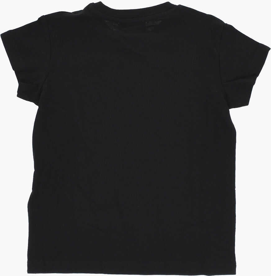 Tricouri Diesel Cotton Stelap T-Shirt And Shorts Set Black Fete (BM 19708421) 4