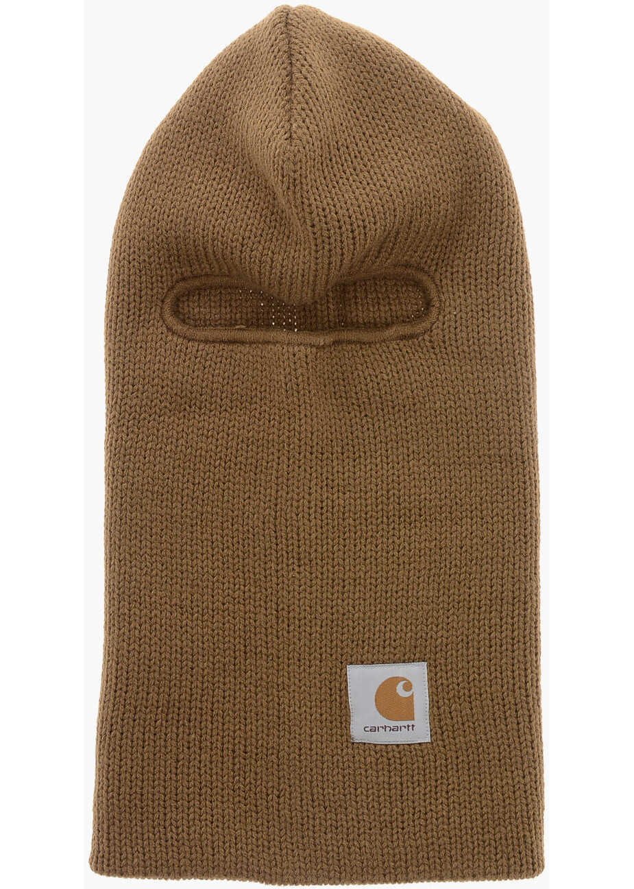 Caciuli Carhartt Logo Patched Storm Balaclava Brown Barbati (BM 19708424) 3