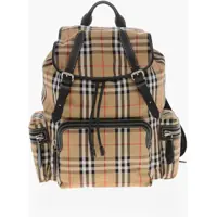 Rucsacuri Multi-Pocket Rucksack Backpack With Iconic Motif Barbati